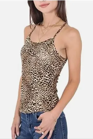 Cheetah tank top thumbnail 1