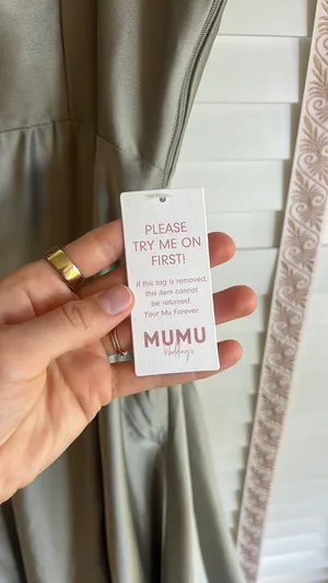 Show me your Mumu sage green bridesmaid dress thumbnail 8
