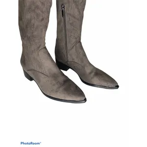 Marc‎ Fisher LTD Over the Knee suade boot 7.5 brown thumbnail 2