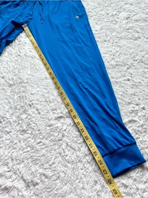 G Gradual Womens Jogger Pants M Blue Zipper Pocket Tapered Running Lounge Travel thumbnail 10