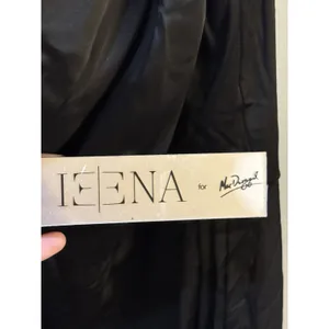 Ieena Mac Duggal 55324 One Shoulder Evening Gown Black Asymmetrical Hem Size 8 thumbnail 9