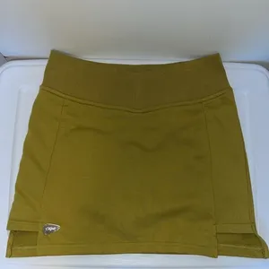Aelfric Eden Spicy Ed Jersey Knit Mini Skirt Skort Green Women’s S NWT thumbnail 7