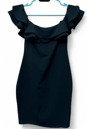 Dark Green Mind Code Cocktail Dress thumbnail 1