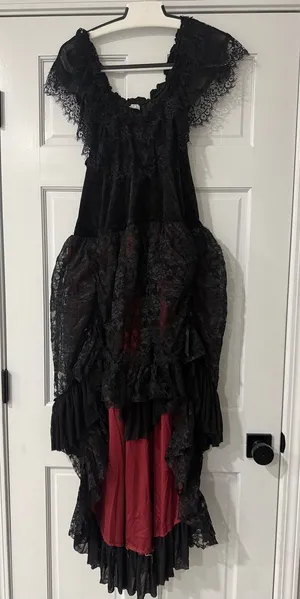 Spirit Signature Collection Adult X-Large 14-16 Victorian Vampire Costume thumbnail 1