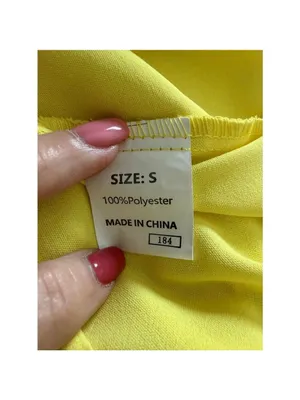 DOKOTOO Yellow Tiered Romper S thumbnail 9