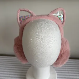 Cosmic Kitty Plush Women's Glitter Ears Earmuff #2602043 thumbnail 6