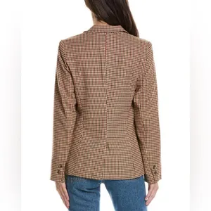 TAHARI NWT Peak Lapel neutral pattern blazer - 2 ($120) thumbnail 2