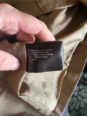 Bernardo Metallic Gold 100% Leather Zip-Front Jacket Size 2X thumbnail 8