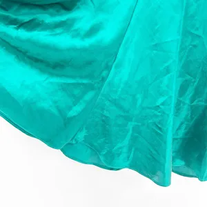 Fredericks of Hollywood Womens Emerald Green Satin Y2K Boudoir Glam Slip Dress L thumbnail 5