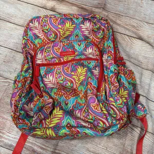 Vera Bradley Paisley Backpack thumbnail 1