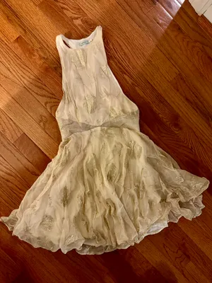 Kimchi Blue Cream Holiday Dress thumbnail 3