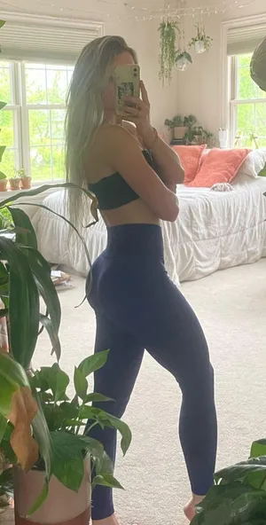 Blue Gymshark Leggings thumbnail 1