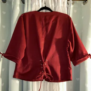 Harley Davidson Size XL Maroon 3/4 Sleeve Lightweight Jacket thumbnail 8