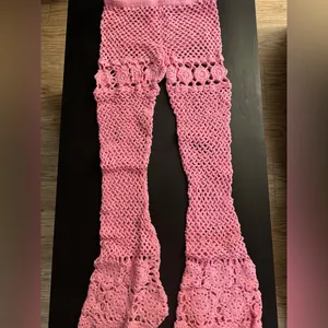Dollskill DREAM AWAY CROCHET BELL BOTTOMS PINK thumbnail 2