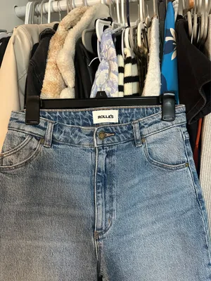 Rolla’s Original High Rise Straight Jeans thumbnail 4