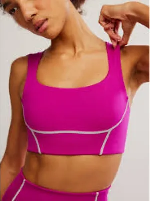 Free People You’re A Peach Sports Bra thumbnail 1