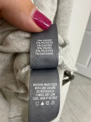 Aerie Heather Gray Oversized High Low Long Sleeve Top Women’s Large thumbnail 5