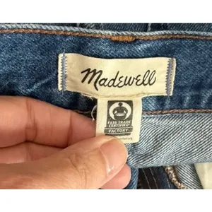 Madewell Superwide-Leg Jeans in Fannin Wash in fannin wash sz. 25 thumbnail 7
