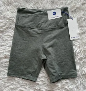 Outdoor Voices CloudKnit Bike Shorts High Rise Green Size S thumbnail 1