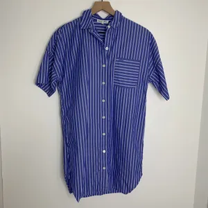 ALEX MILL Kristen Shirtdress in Stripe Mini Button Down XS thumbnail 2