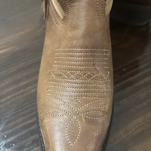 Laredo Women's Fringe Western Boot Snip Toe Brown Sz 8 Cowgirl Equestrian Rodeo thumbnail 14