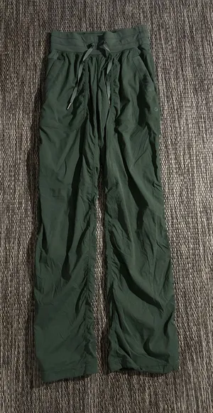Lululemon Dance Studio Mid Rise Pant *Regular *Unlined Rainforest Green Size 2 thumbnail 1
