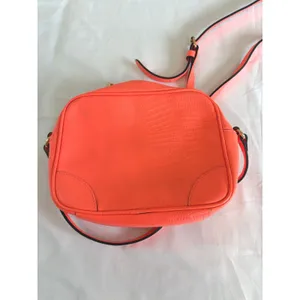 Juicy Couture Neon Orange Crossbody Bag Y2K Barbiecore Citrus Pop‎ Purse Bright thumbnail 3