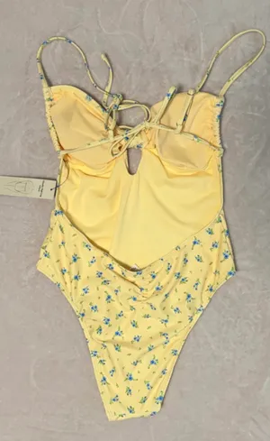 Floral One Piece Swimsuit thumbnail 2