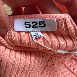 Anthropologie 525 Crochet Halter Tank Peach Tie Neck Size XS. NEW! thumbnail 8