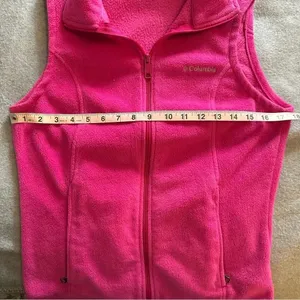Columbia Women’s Benton Springs™ Fleece Vest hot pink size S thumbnail 4