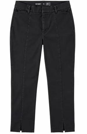 Old Navy High-Rise Pixie Split Hem Pants – Size 16 thumbnail 1