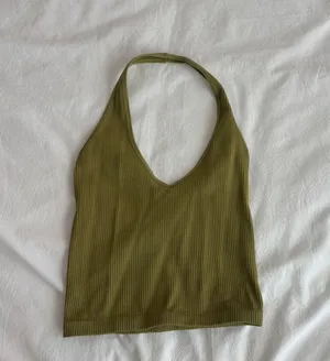 Urban Outfitters Green Halter Top thumbnail 1