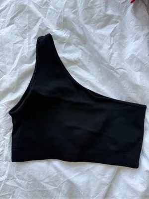 SET Active Sculptflex ribbed one shoulder sports bra thumbnail 3