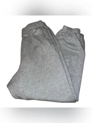 Gap Gray Drawstring Lounge Pants M thumbnail 2