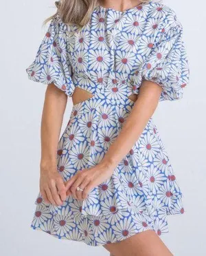 Karlie Red White and Blue Dress thumbnail 1
