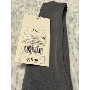 A‎ New Day Women's Grey Square Neck Tank Bodysuit Size XXL thumbnail 3