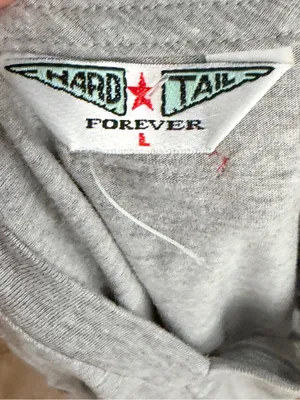 Hard Tail Forever Gray Shirt nwot Size L thumbnail 5