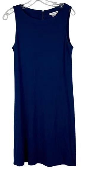 Tommy Bahama Blue Sleeveless Sheath Dress Medium thumbnail 1