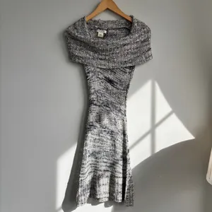 Y2K Vintage Arden B Sequin Dress Knit Tunic Whimsigoth Fairy 2000s Cowl Neck XS thumbnail 14