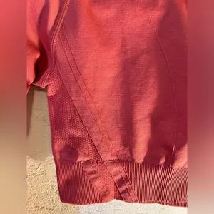 AYBL crop performance top NWOT beautiful brand -long sleeve crop-terracotta thumbnail 4