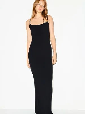 Skims Soft Lounge Long Slip Dress thumbnail 2