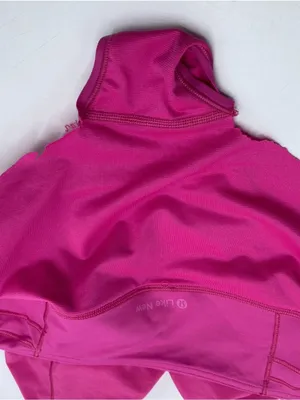 Lululemon Speed Up Hot Pink Athletic Running Shorts Zip Pocket 2 Neon Athleisure thumbnail 6