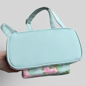 Loungefly Disney Lilo & Stitch Tropical Floral Mini Backpack Pastel Blue Vegan thumbnail 12