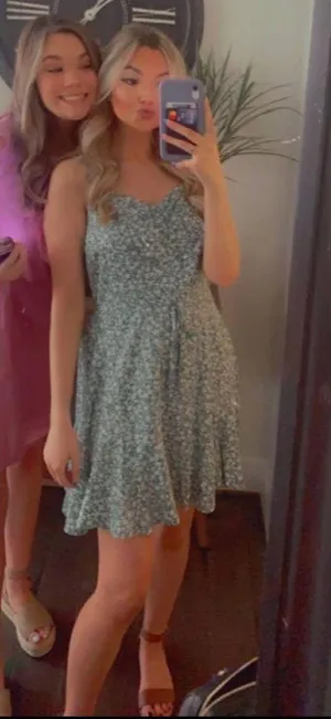 Edit by nine dress Green Size L thumbnail 1