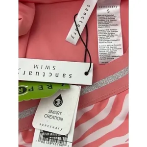 NWT Sanctuary Pink Zebra Animal Print Bikini thumbnail 10