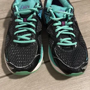 ASICS GT-2000 3 Women's Running Shoes Black Teal Purple‎ T550N Size 9 thumbnail 3