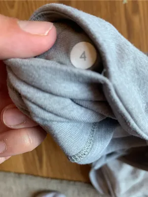 lululemon athletica Light Gray Women Athletic Pants Bottoms Flare Casual thumbnail 4