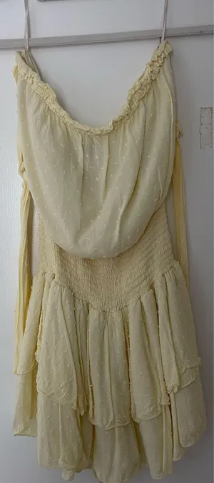 Forever 21 Yellow Romper thumbnail 2