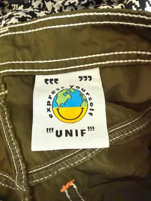 UNIF HTTP Pant Olive Green Baggy Streetwear Size 25 thumbnail 6