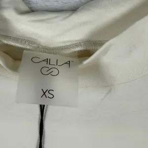 CALIA Womens Swim Tee Rash Guard Light Cream XS Short Sleeve UPF 50+‎ WSA12482 thumbnail 2